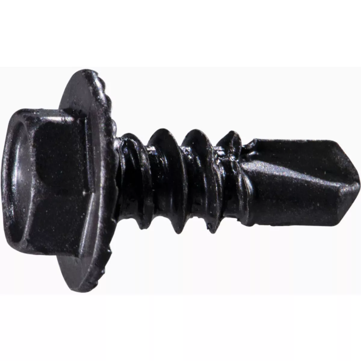 Midwest Fastener #10 x 1/2 In. Brown Ruspert Coated Steel Hex Washer Head Self-Drilling Screws (100 Ct.)