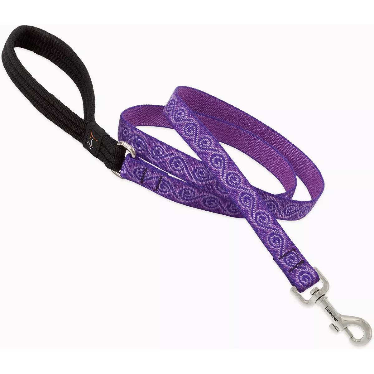 Lupine 3/4 In. x 6 Ft. Nylon Small to Medium Dog Jelly Roll Original Woven Dog Leash