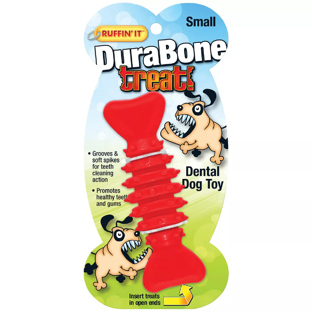 Westminster Pet Ruffin' it Durabone 4.75 In. Chew Dental Dog Toy - photo 2