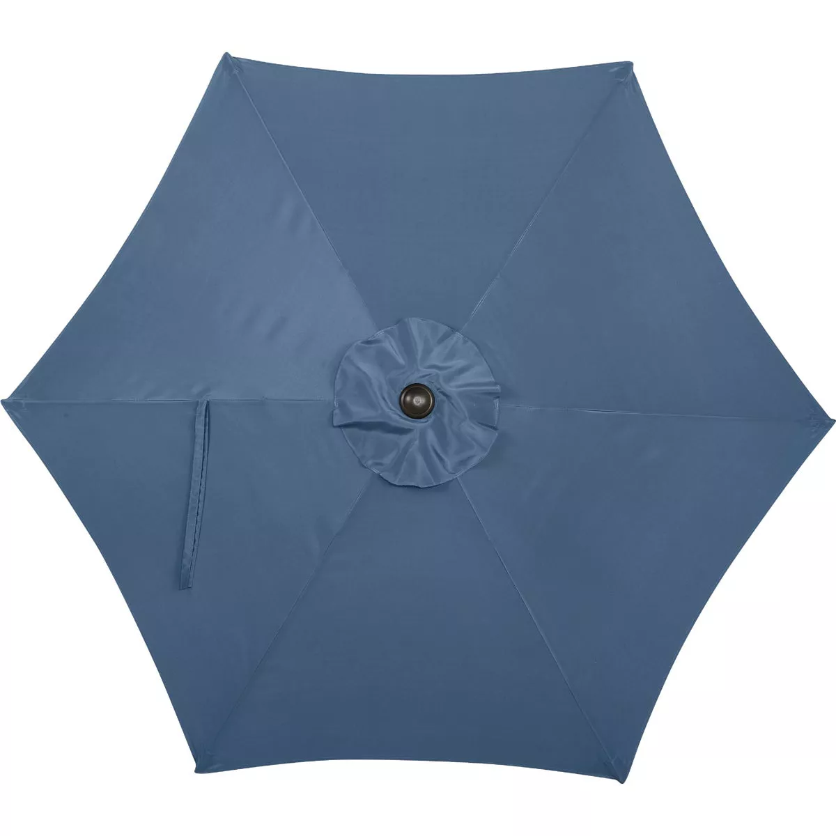 Outdoor Expressions 7.5 Ft. Aluminum Tilt/Crank Heather Blue Patio Umbrella - photo 5