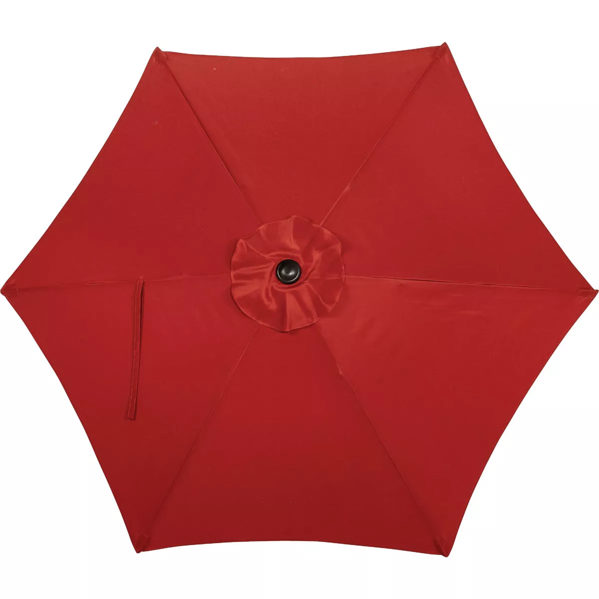 Outdoor Expressions 7.5 Ft. Aluminum Tilt/Crank Crimson Red Patio Umbrella - photo 4