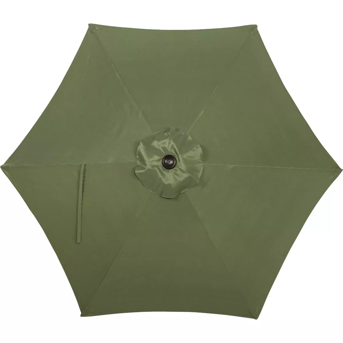 Outdoor Expressions 7.5 Ft. Aluminum Tilt/Crank Heather Green Patio Umbrella - photo 4