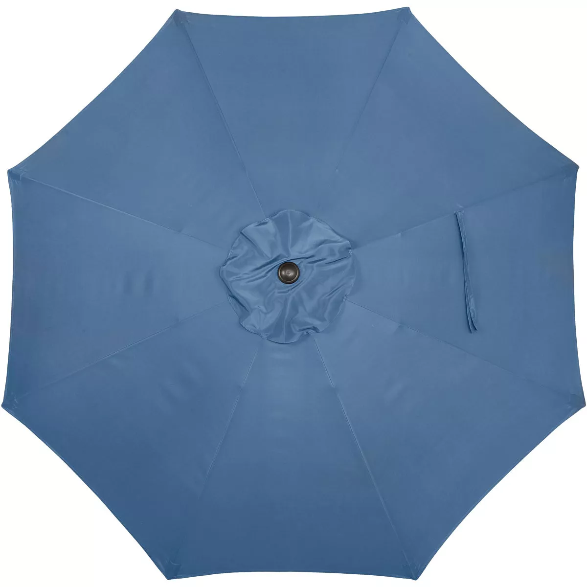 Outdoor Expressions 9 Ft. Aluminum Tilt/Crank Heather Blue Patio Umbrella - photo 4