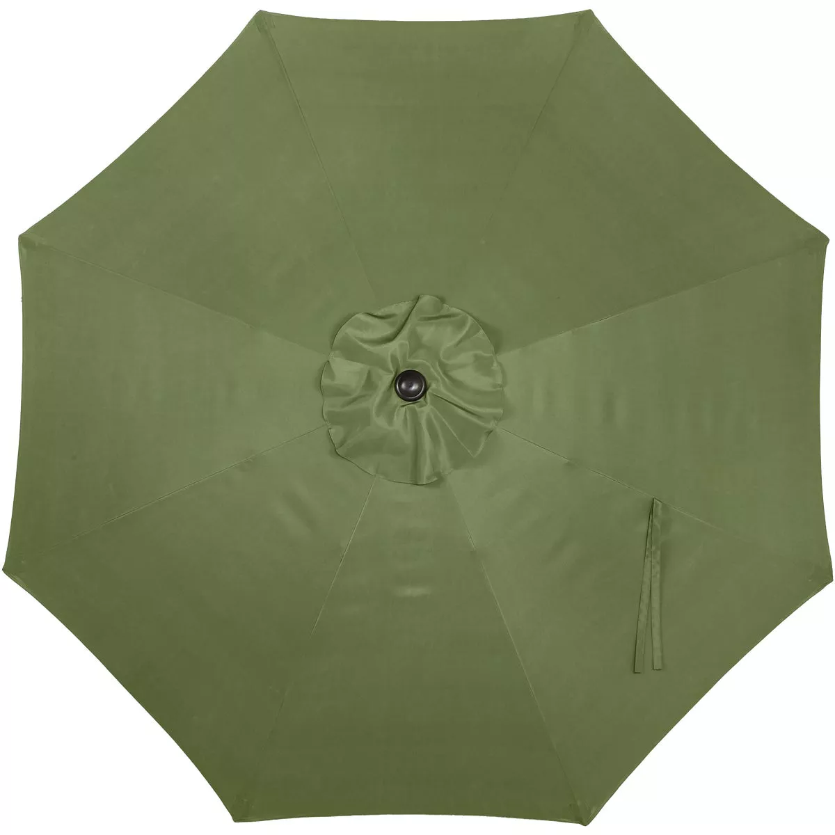 Outdoor Expressions 9 Ft. Aluminum Tilt/Crank Heather Green Patio Umbrella - photo 4