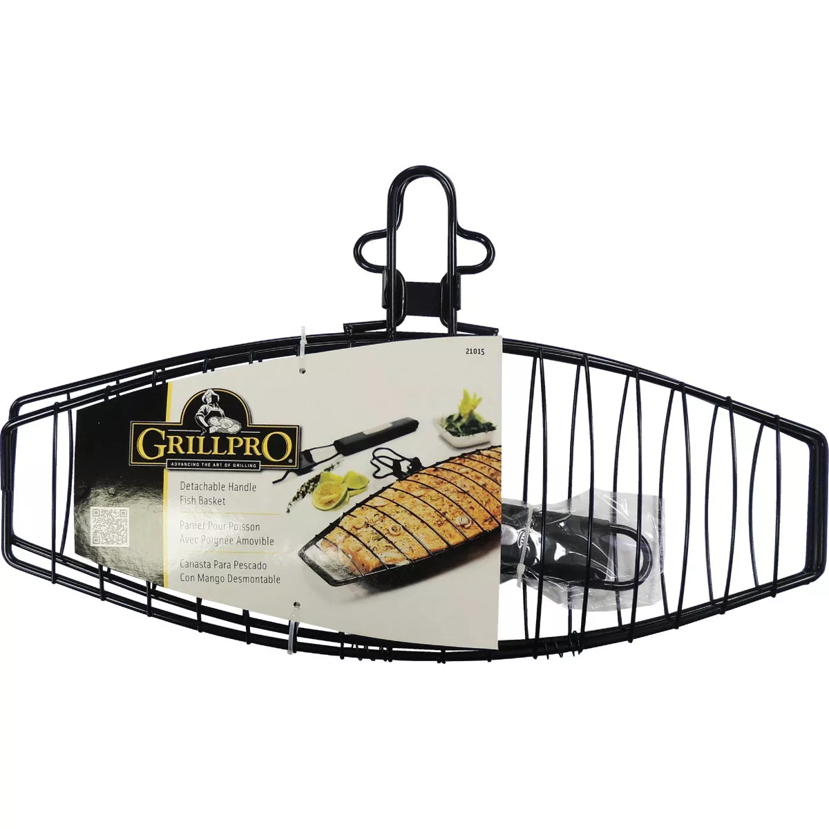 GrillPro 6.25 In. W. Steel Grill Fish Basket - photo 2