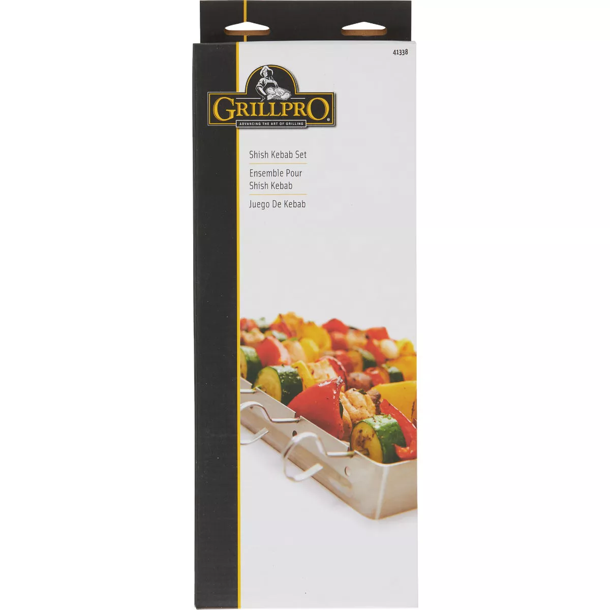 GrillPro Stainless Steel Kebab Grill Rack with Skewers - photo 2