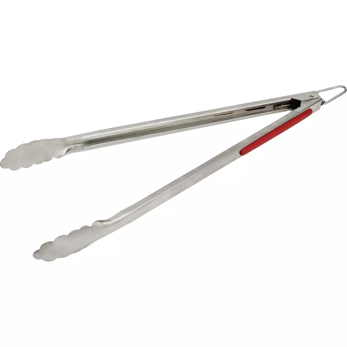 GrillPro 15 In. Stainless Steel Barbeque Tongs