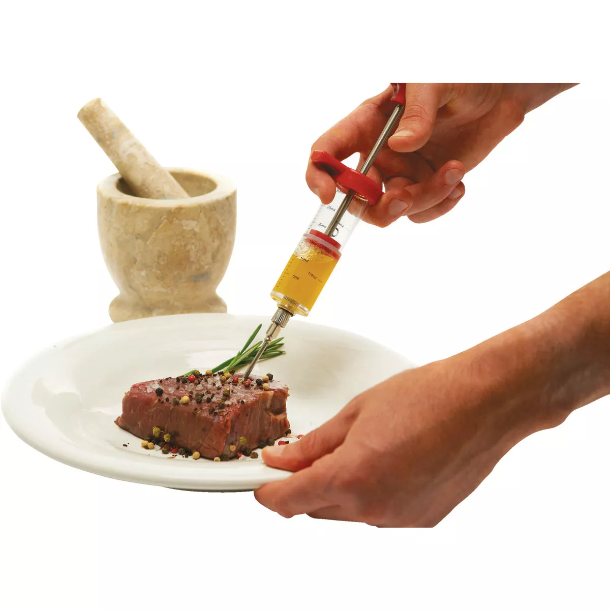 GrillPro Stainless Steel 10 In. Marinade Meat Injector - photo 2