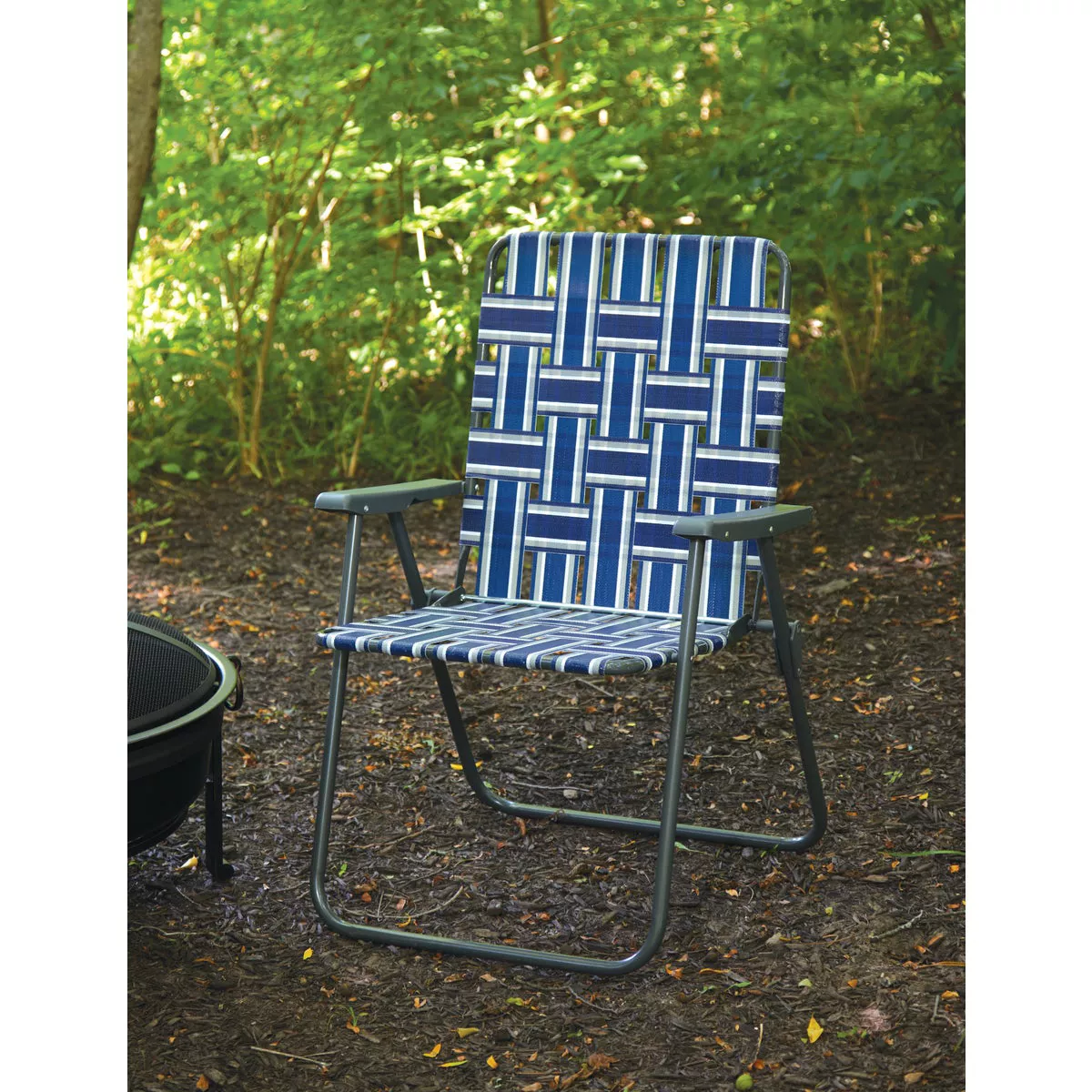 Outdoor Expressions Multi-Color Web Folding Chair - photo 3