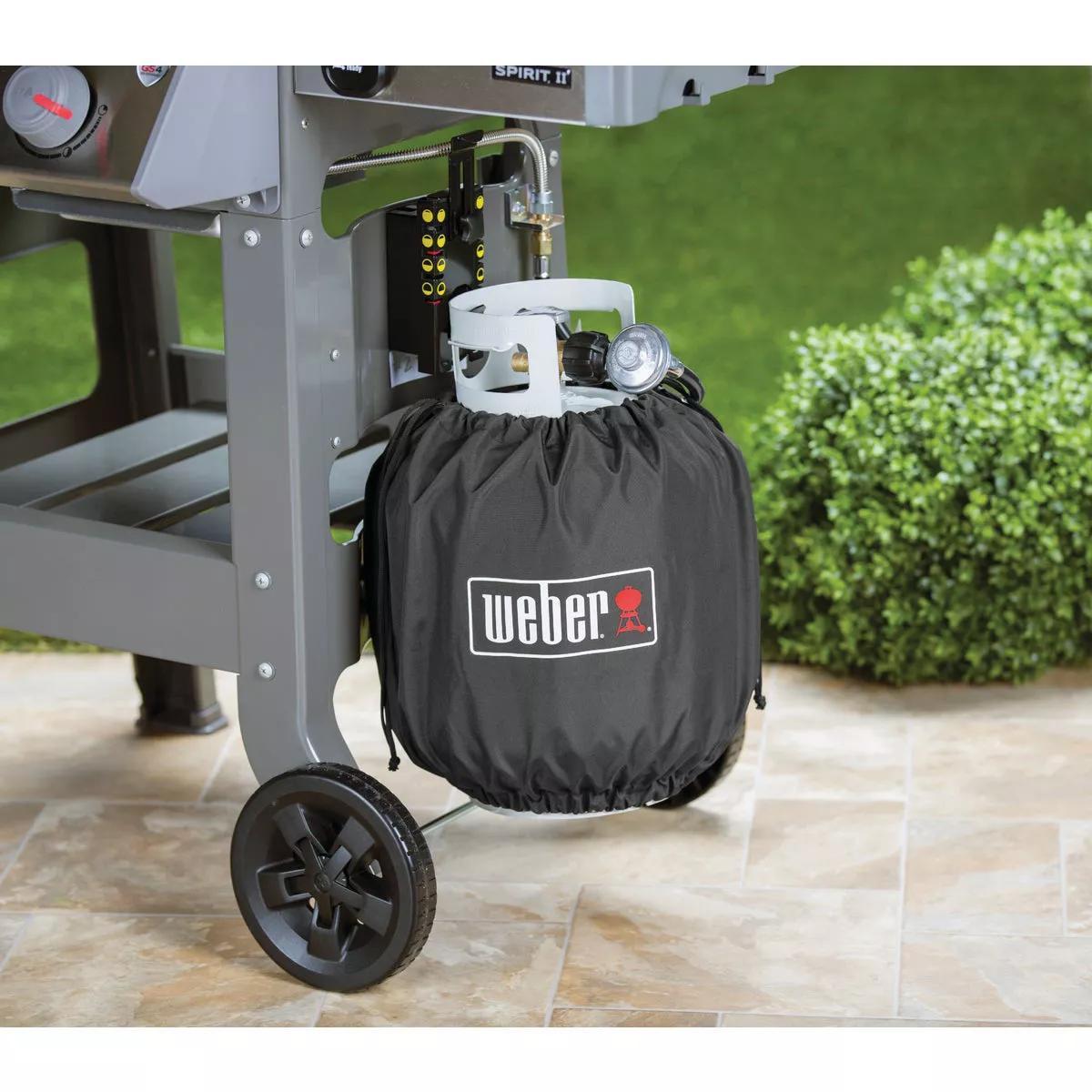 Weber 20 Lb. Capacity Polyester Propane Tank Cover - photo 2