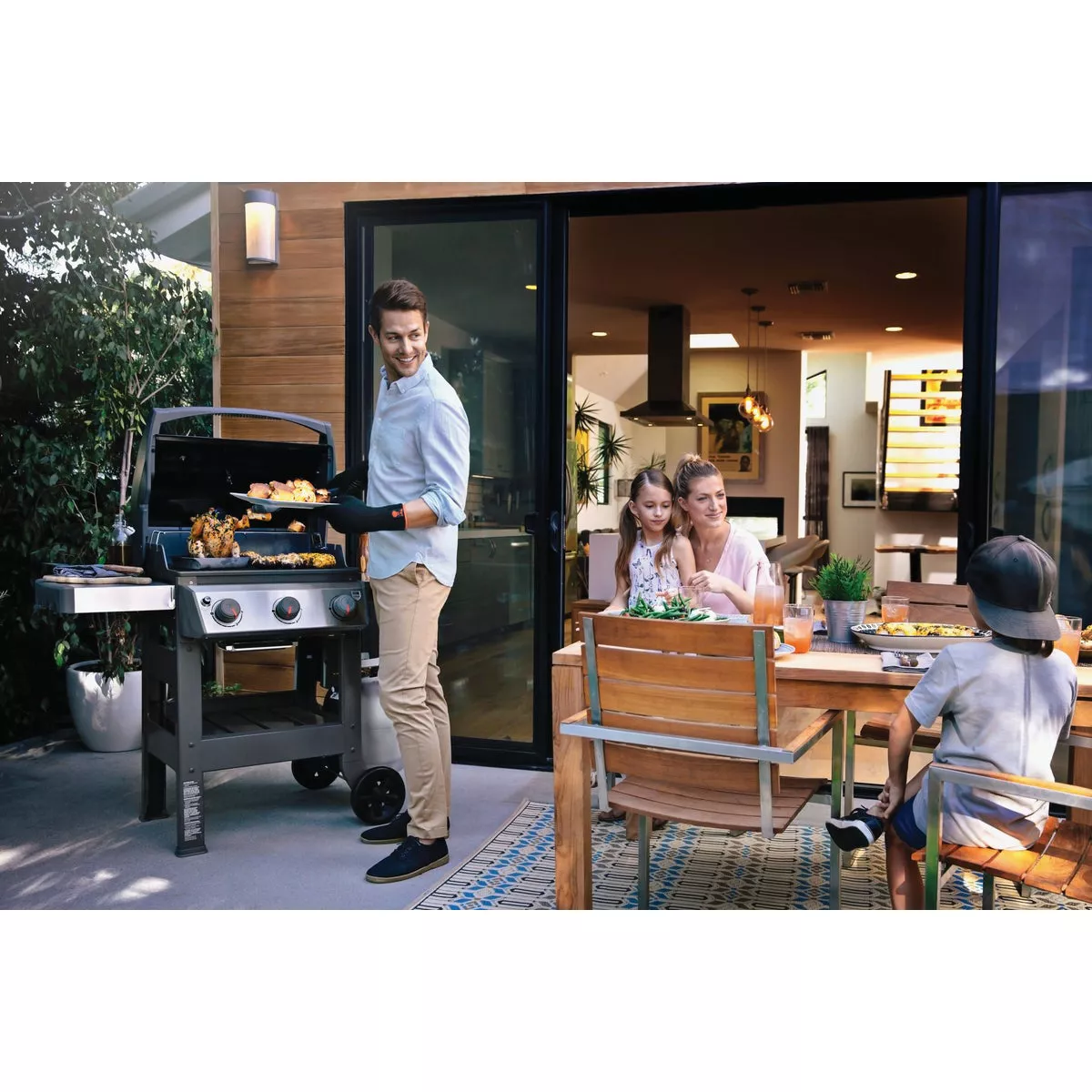 Weber Spirit II E-310 3-Burner Liquid Propane Gas Grill, Black - photo 3