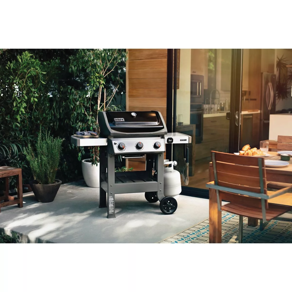 Weber Spirit II E-310 3-Burner Liquid Propane Gas Grill, Black - photo 5