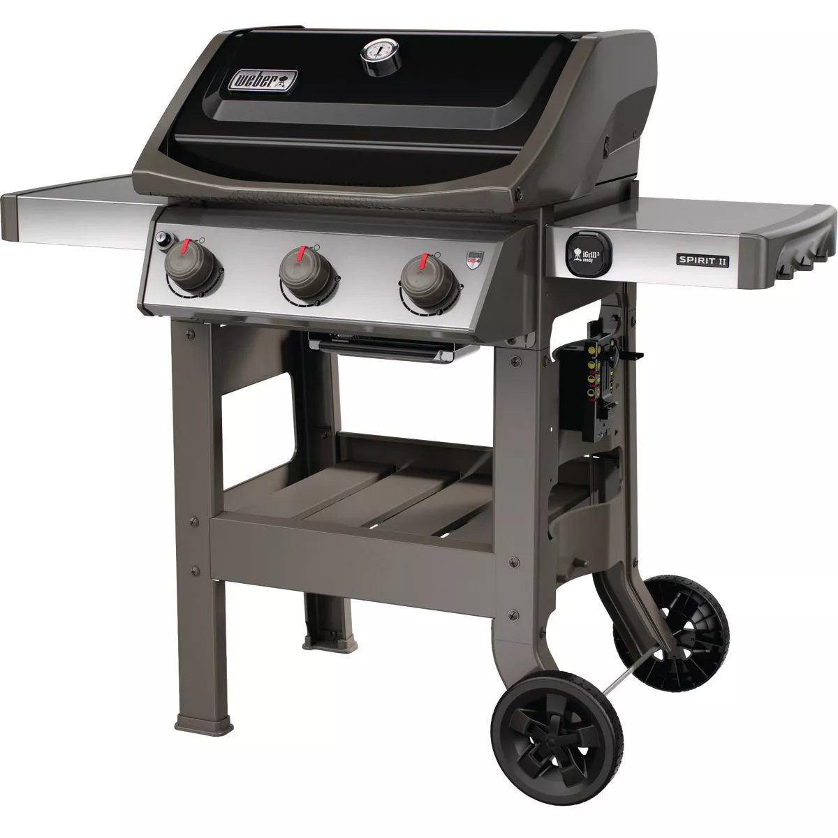 Weber Spirit II E-310 3-Burner Liquid Propane Gas Grill, Black - photo 6