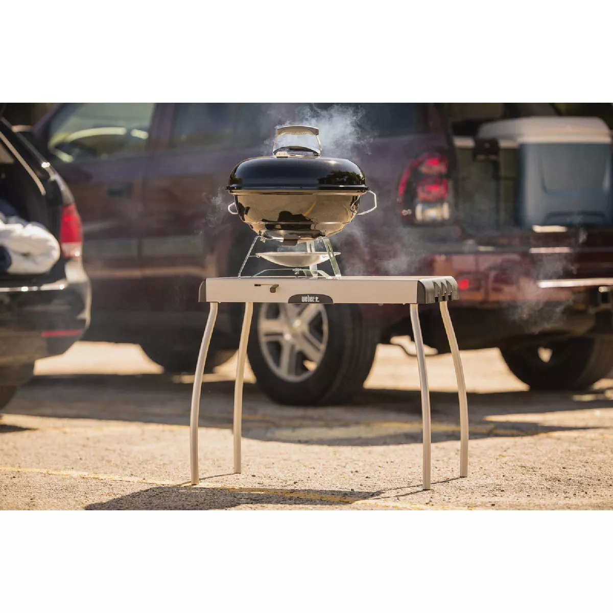 Weber Jumbo Joe 18 In. Portable Charcoal Grill, Black - photo 6