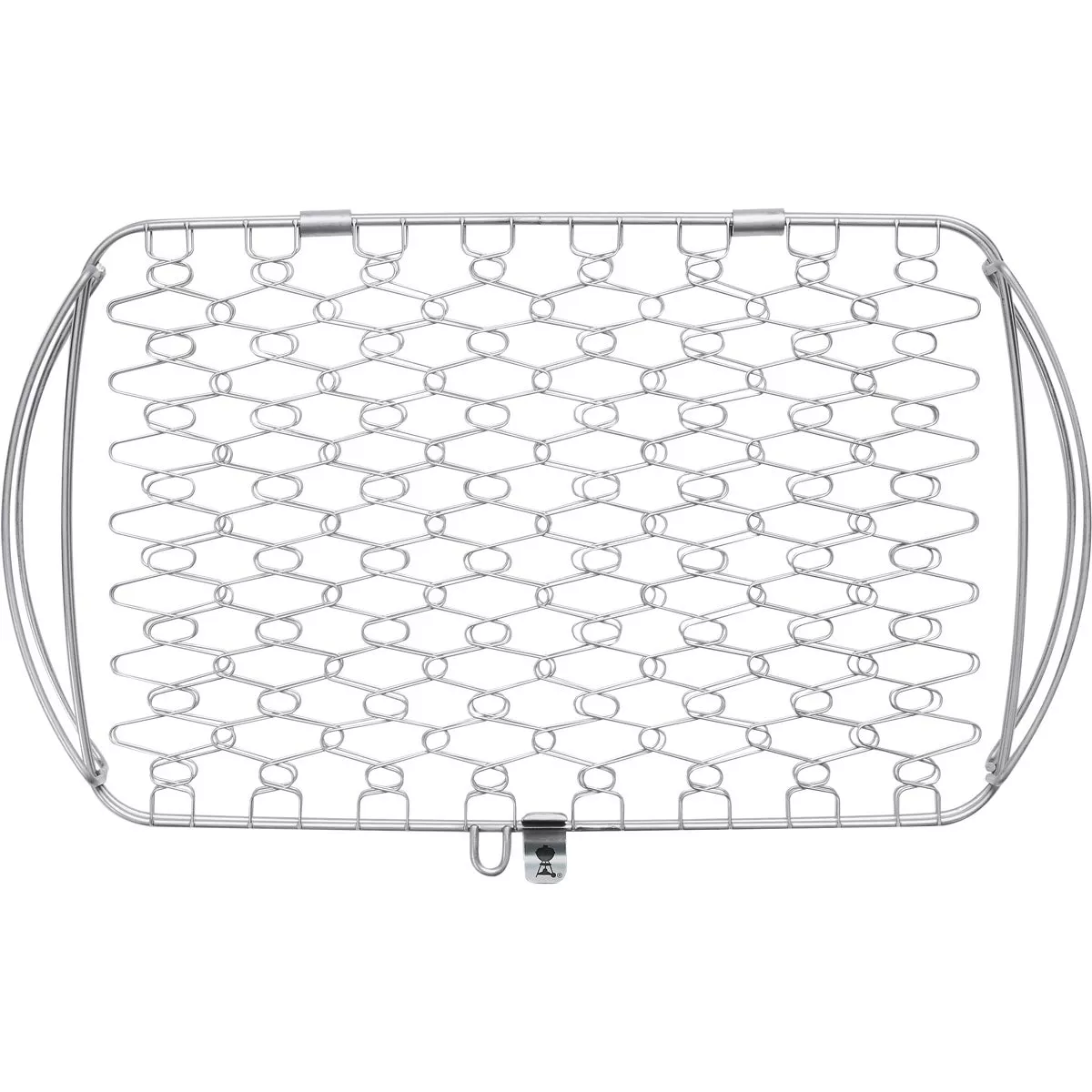 Weber 10 In. W. x 16 In. L. x 2.25 In. D. Large Flexible Wire Fish Grill Basket - photo 3