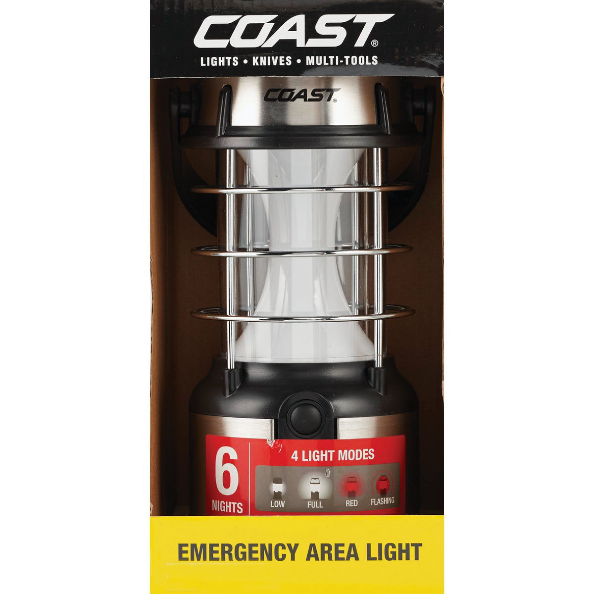Coast 460 Lumen LED Lantern Gray EAL17 - Best Buy