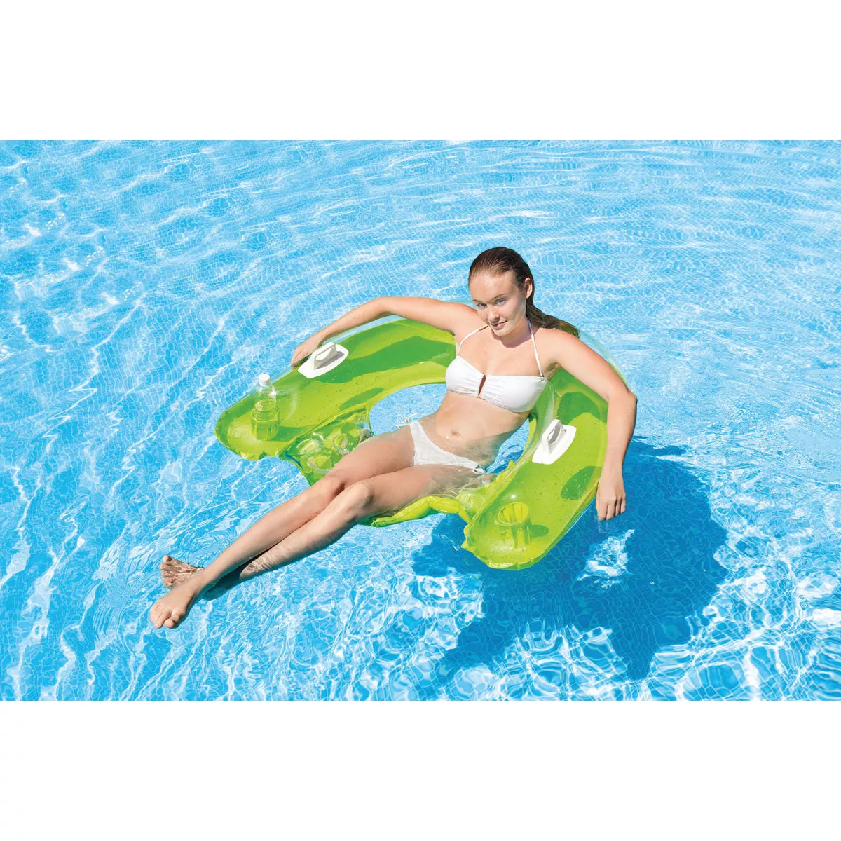 Intex Sit N Float 60 In. x 39 In. Floating Lounge Chair - photo 2