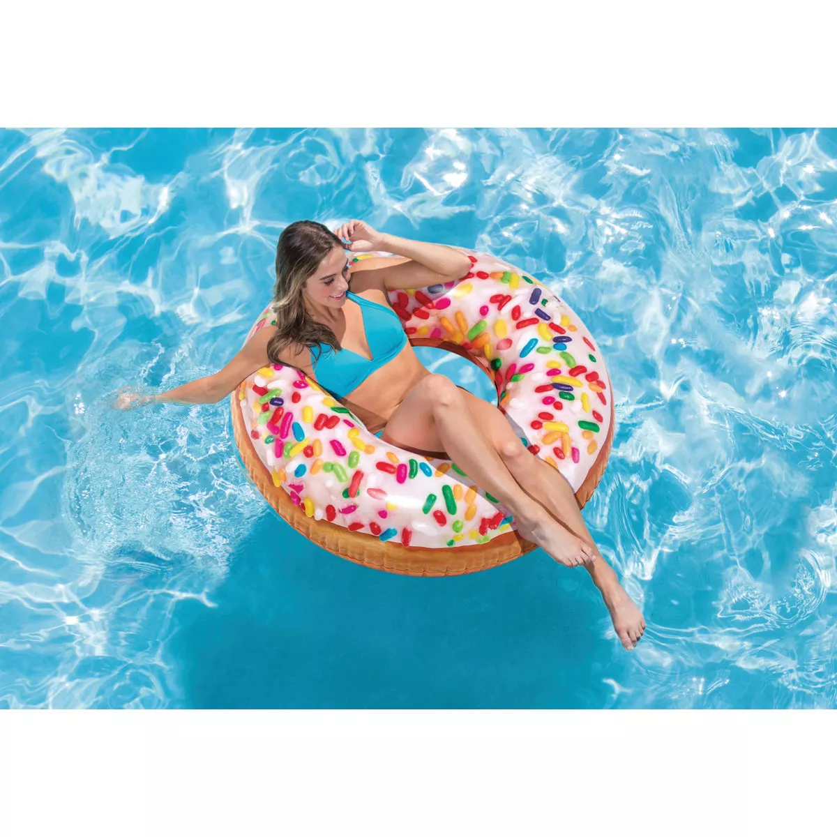 Intex 45 In. Sprinkle Donut Pool Tube Float - photo 2