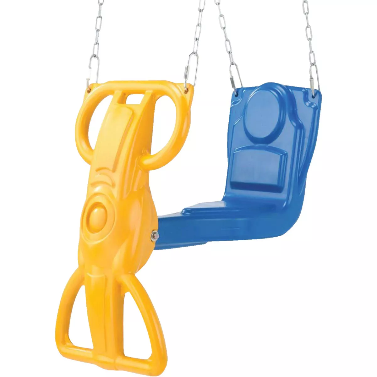 Swing N Slide Wind Rider Blue & Yellow Glider Swing
