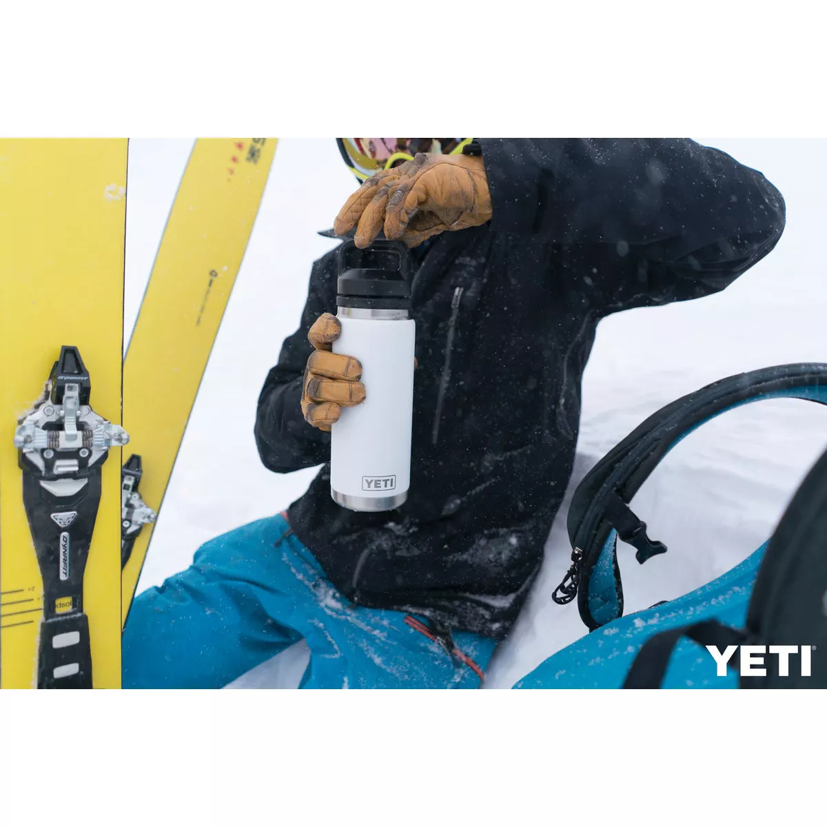 Yeti Rambler 36 Oz. White Stainless Steel Insulated Vacuum Bottle - photo 3