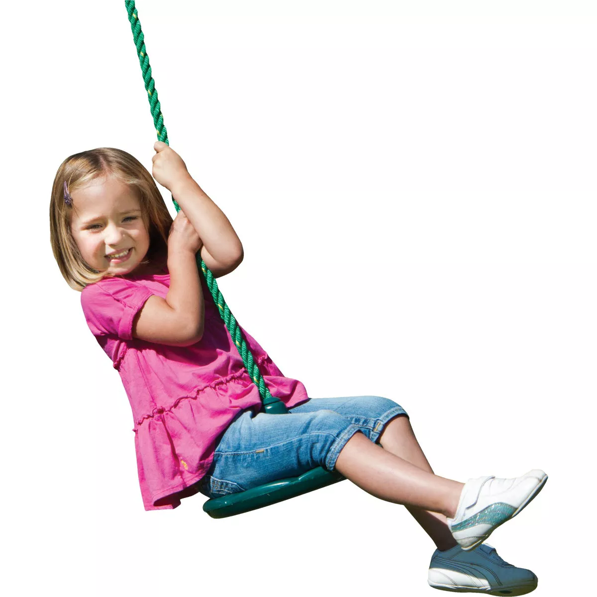 Swing N Slide Shooting Star Green Disc Swing - photo 2