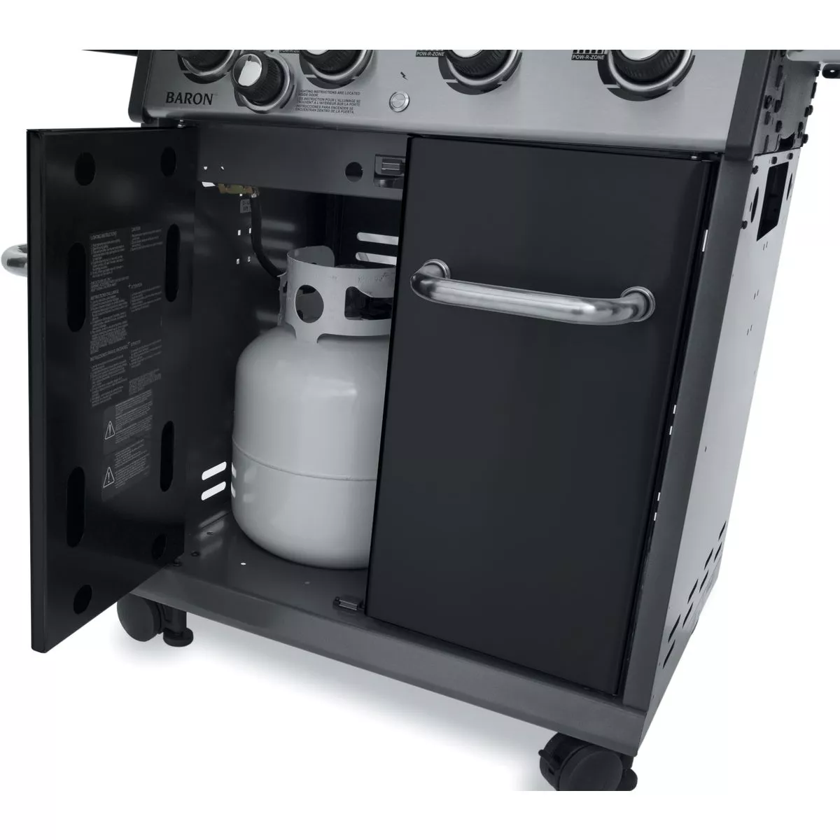 Broil King Baron 420 Pro Special Edition Black 4-Burner Stainless Steel 40,000 BTU LP Gas Grill - photo 4