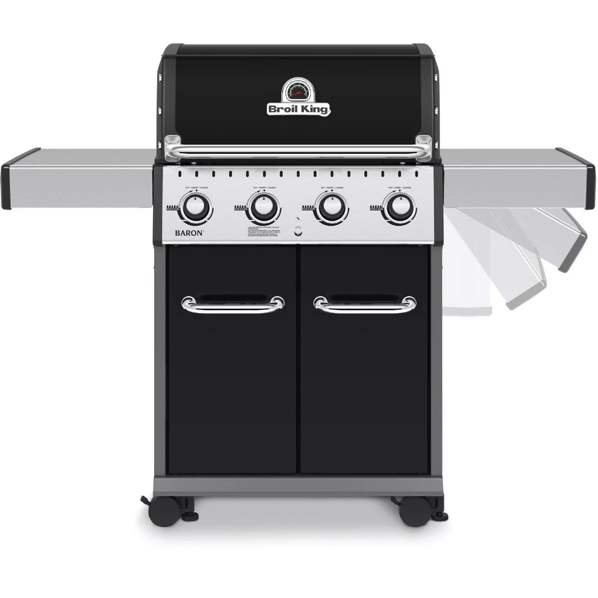 Broil King Baron 420 Pro Special Edition Black 4-Burner Stainless Steel 40,000 BTU LP Gas Grill - photo 11