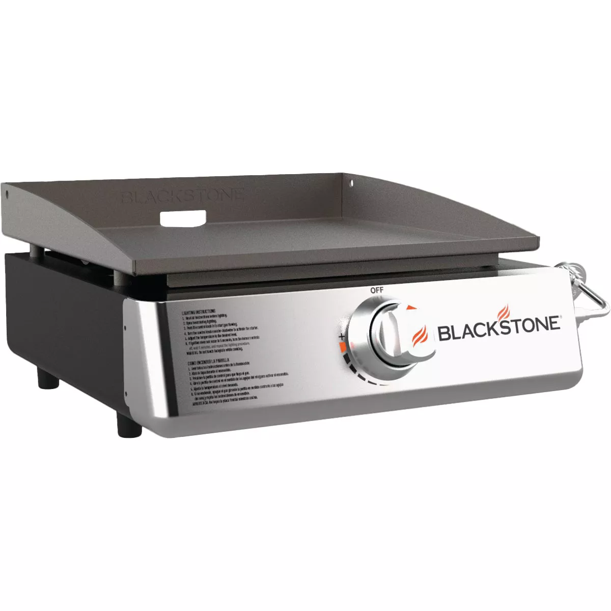 Blackstone 1-Burner Black 12,500 BTU 268 Sq. In. Outdoor LP Gas Griddle
