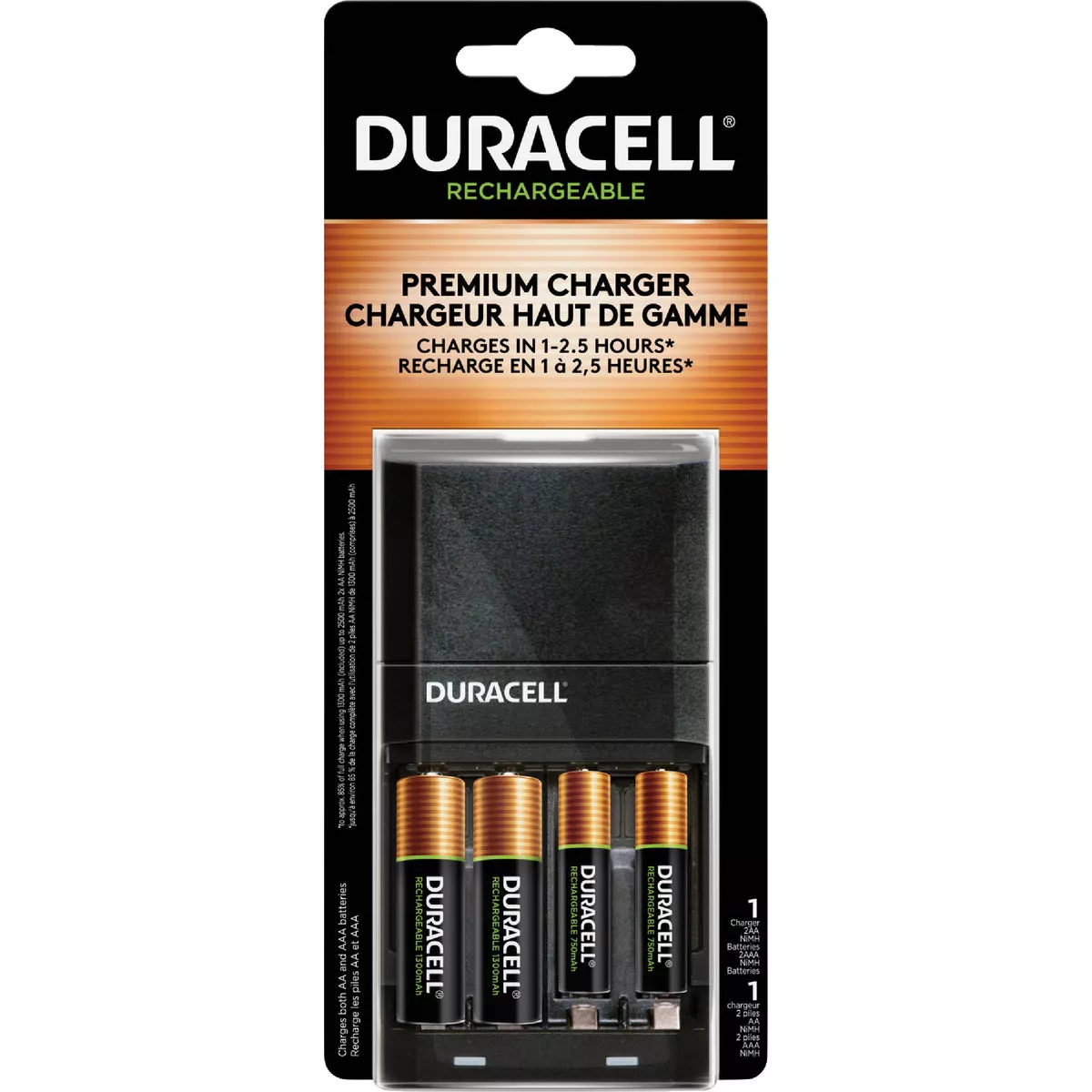 Duracell Ion Speed 4000 AA & AAA Ion Core NiMH Battery Charger