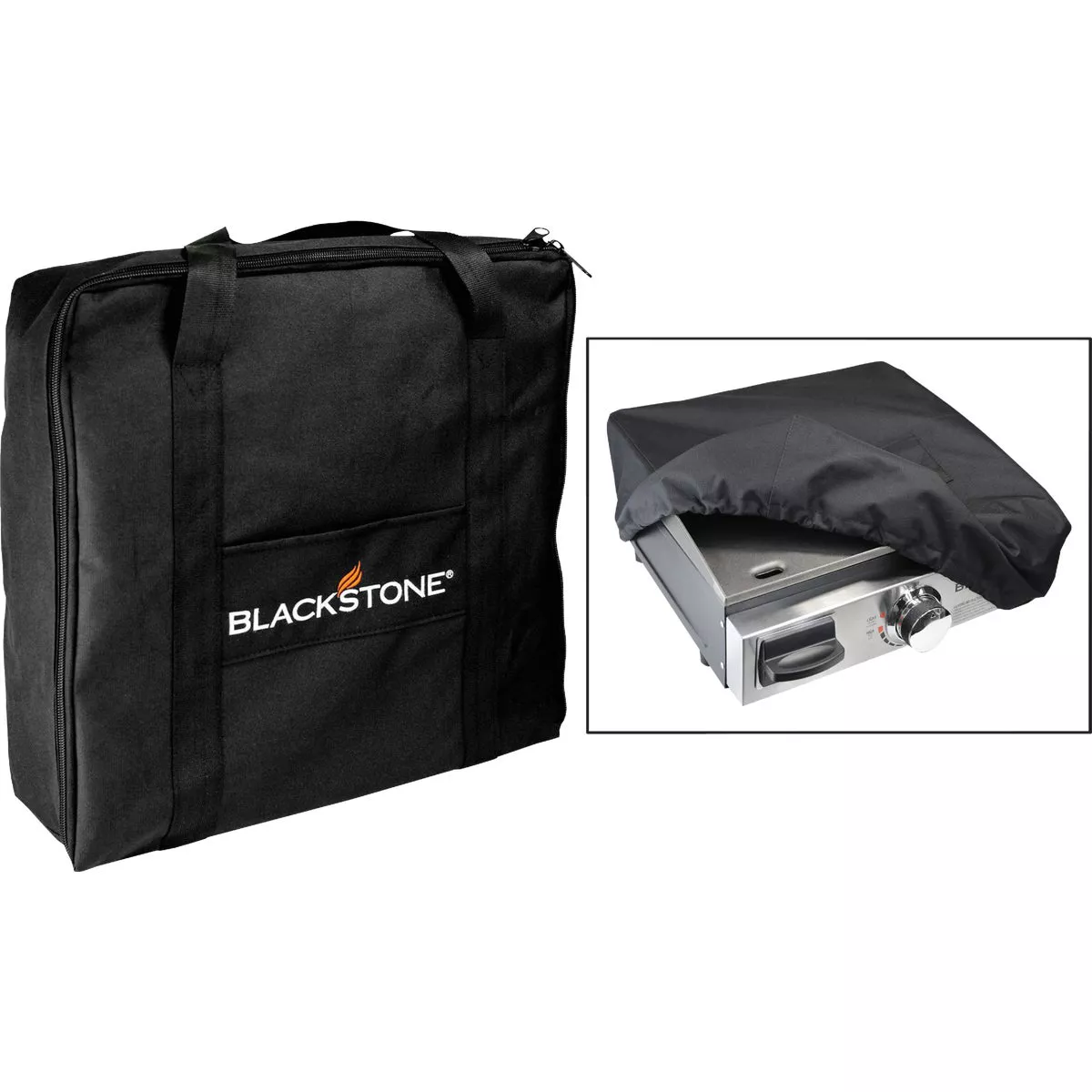 Blackstone Black 17 In. Gas Griddle Cover & Carry Bag Set