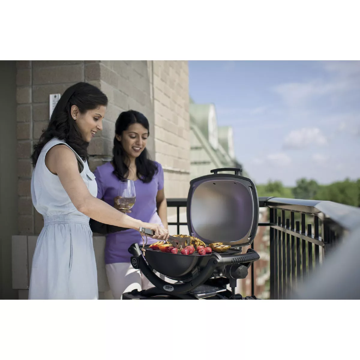 Weber Q 1400 Electric Grill, Dark Gray - photo 4