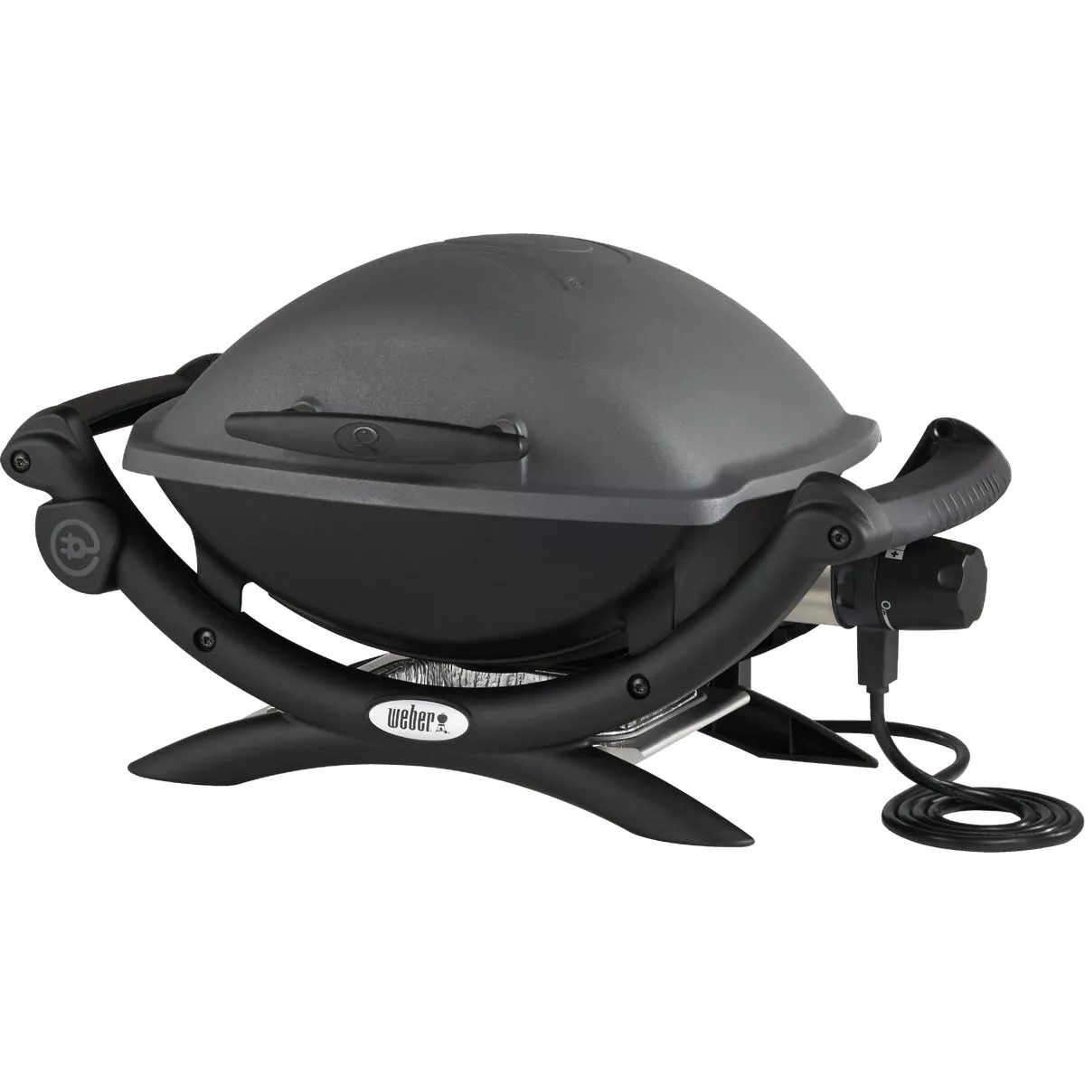 Weber Q 1400 Electric Grill, Dark Gray - photo 2