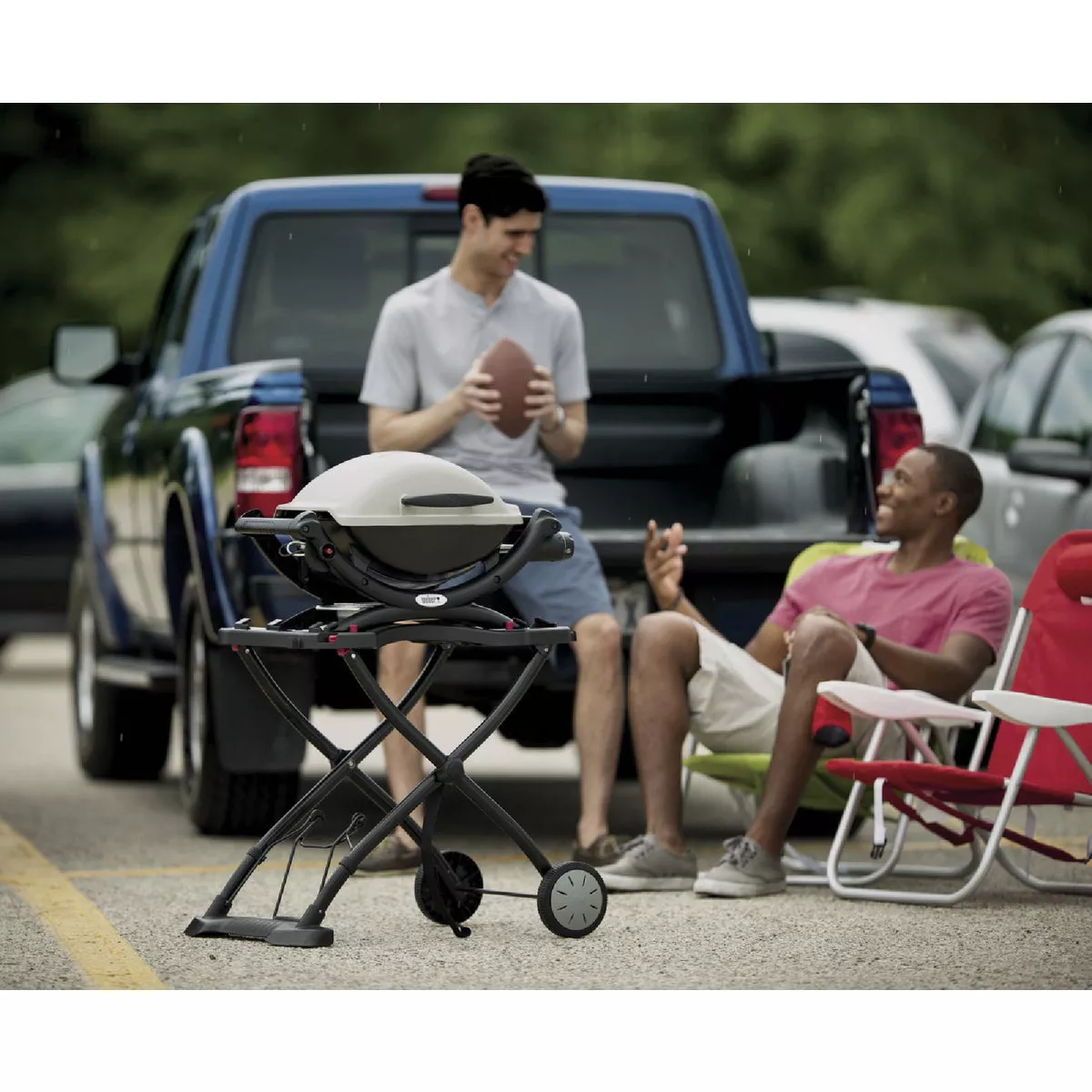 Weber Q 1000 1-Burner Silver 8,500-BTU LP Gas Grill - photo 5