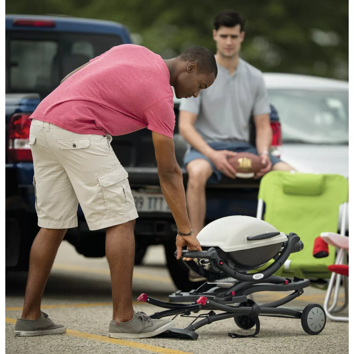 Weber Q 1000 & 2000 Series Portable Grill Cart - photo 2