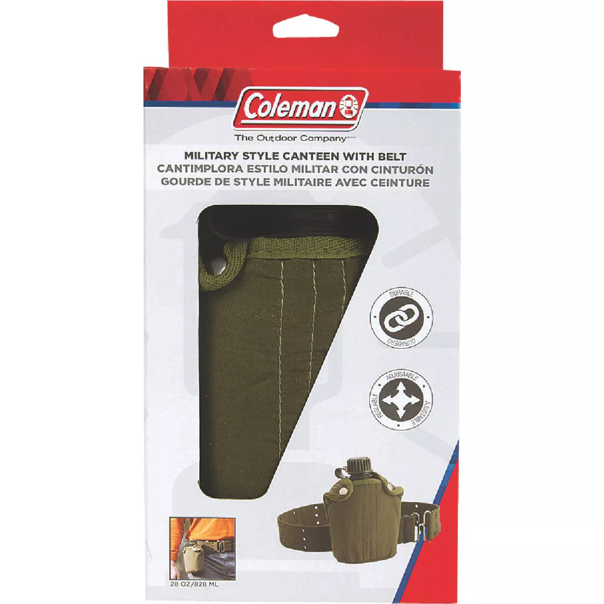 Coleman 28 Oz. Military Style Canteen - photo 2