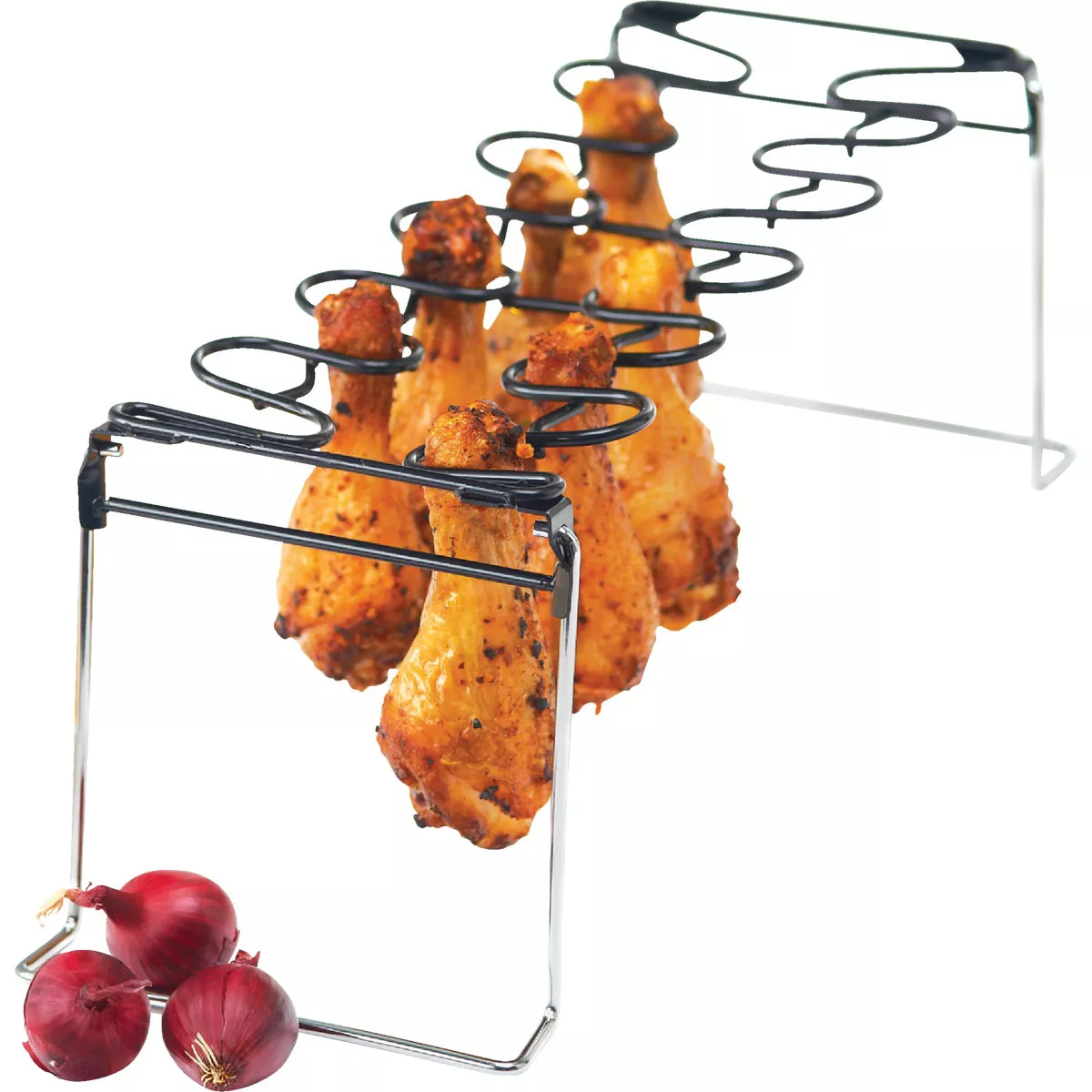 GrillPro Steel Wing & Leg Grill Rack - photo 2