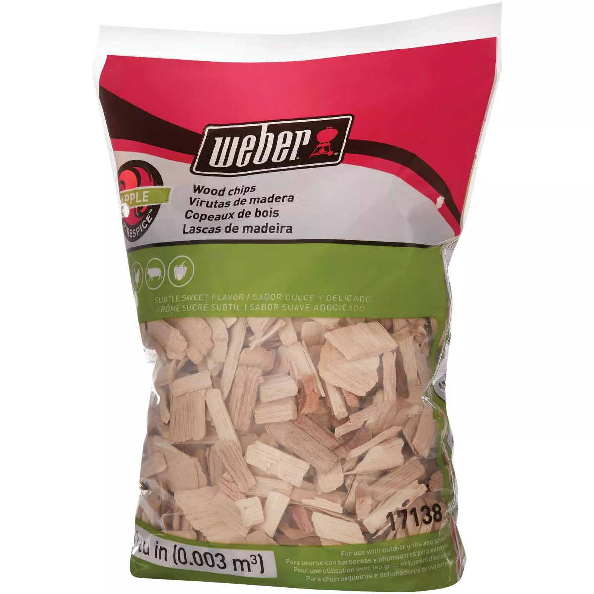Weber 192 Cu. In. Apple Wood Chips - photo 3