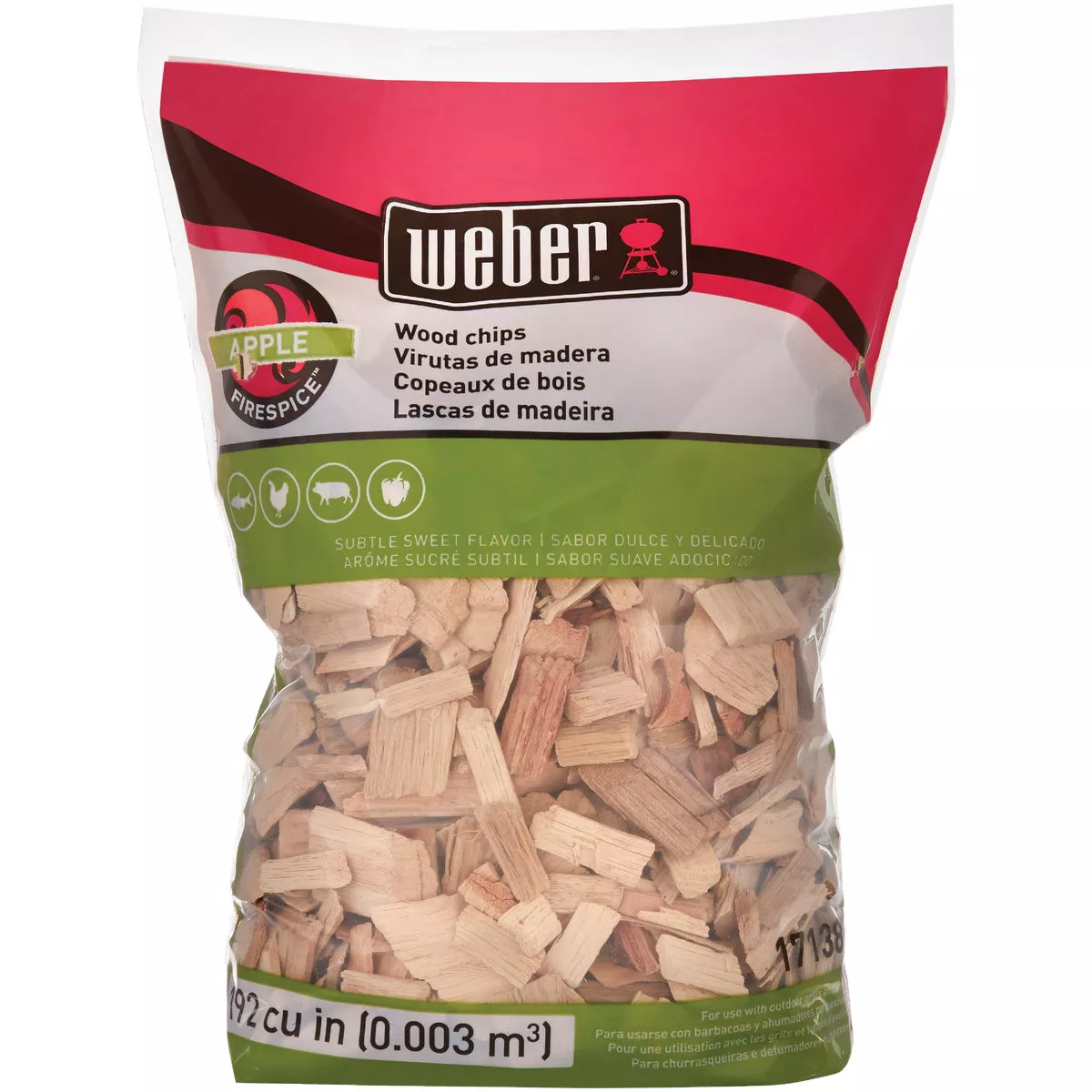 Weber 192 Cu. In. Apple Wood Chips - photo 4