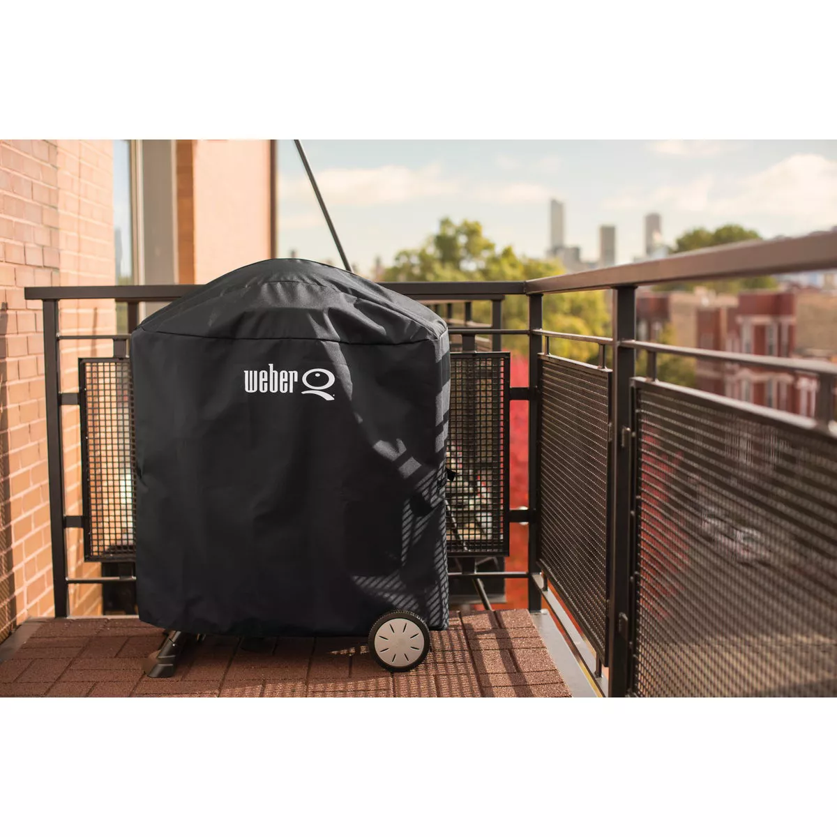 Weber Q Black Q 100/1000 & Q 200/2000 with Cart Grill Cover - photo 2
