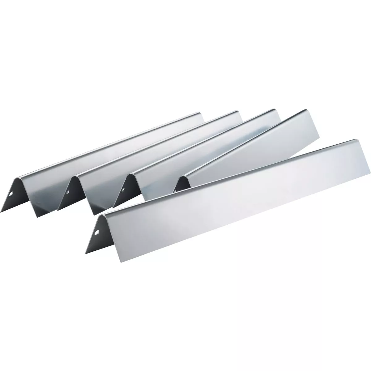 Weber Genesis 17.6 In. Stainless Steel Front Mount Flavorizer Bar (5-Pack)