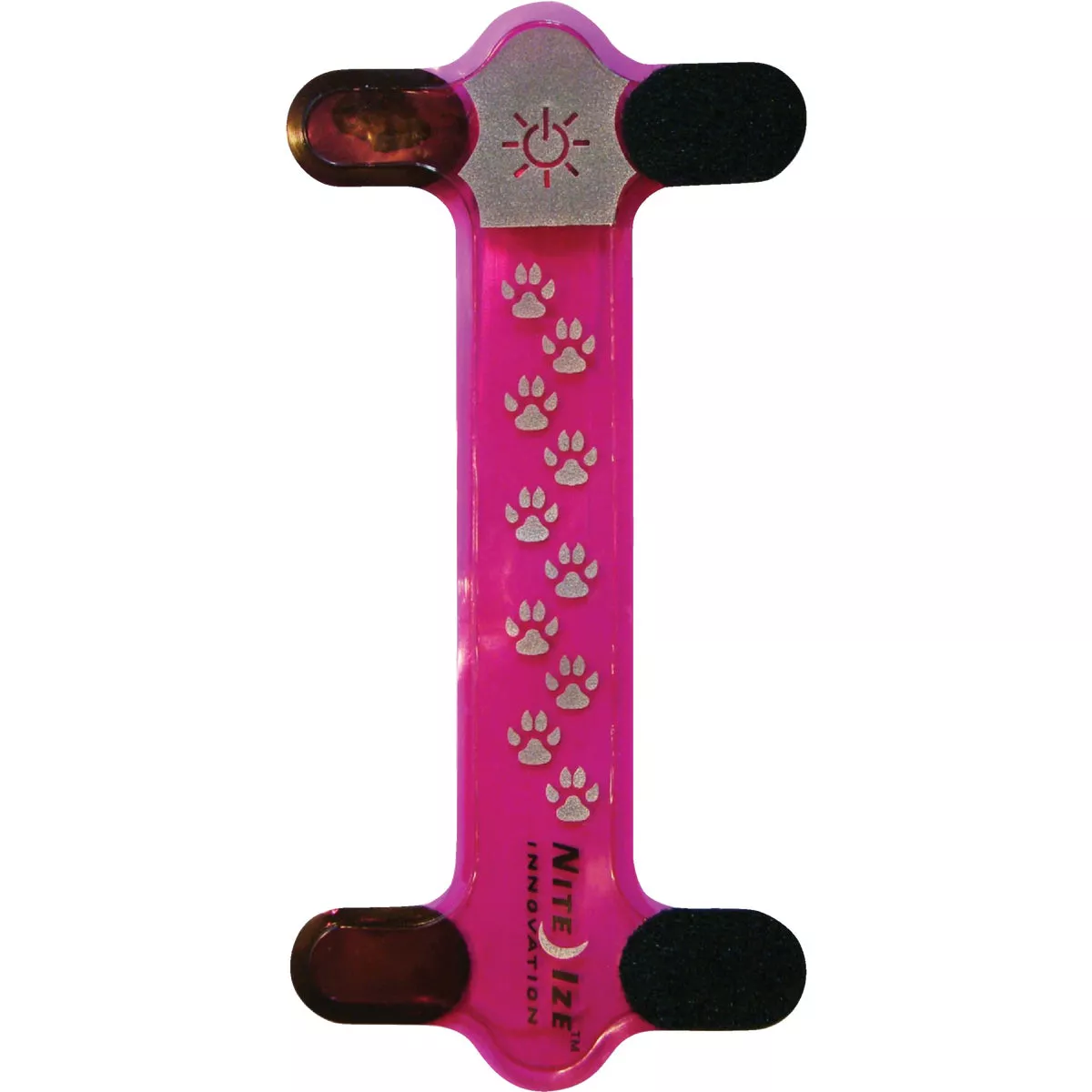 Nite Ize Nite Dawg LED Light-Up 6-3/4 In. Pink Plastic Urethane Dog Collar Cover