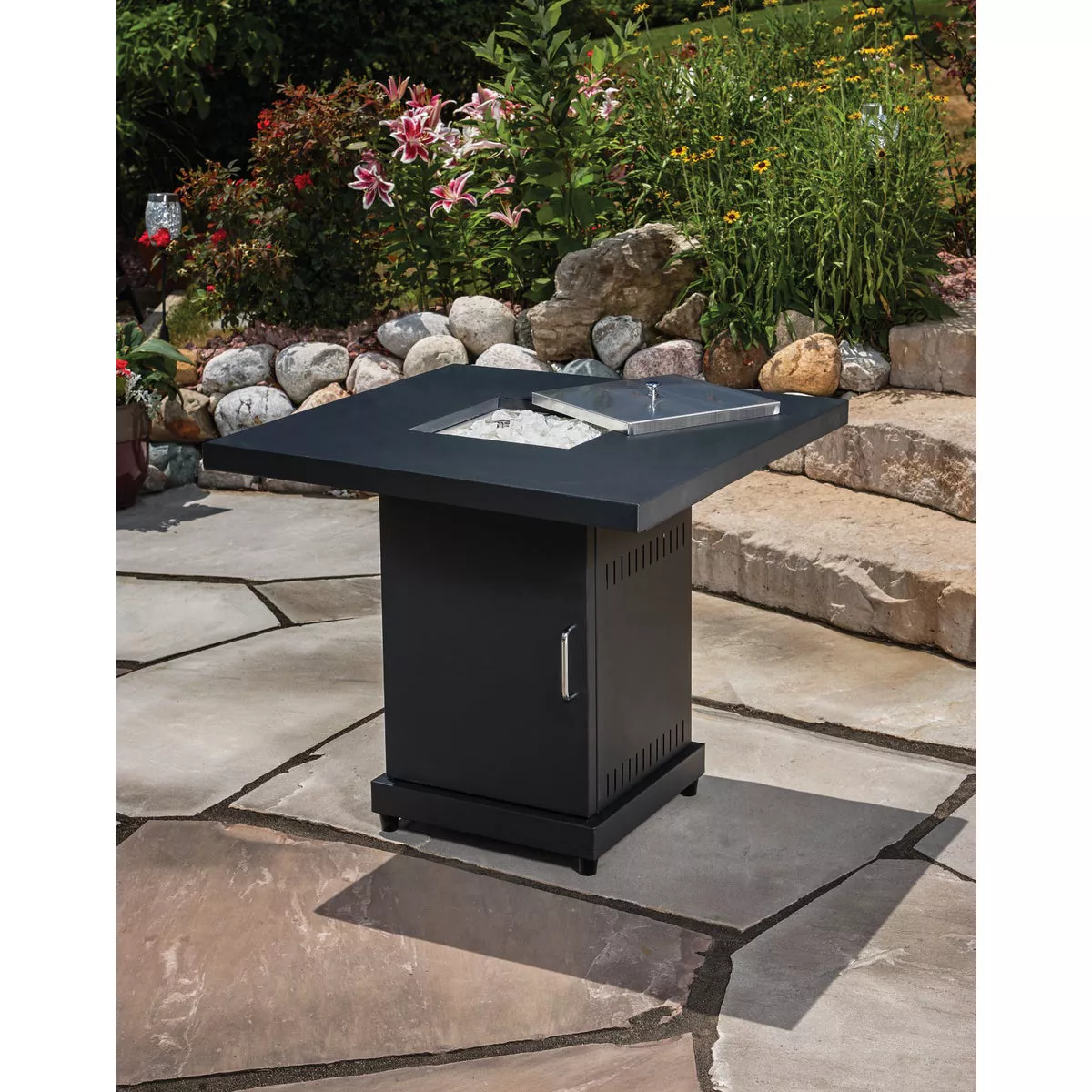 Hiland 30 In. Square Fire Pit - photo 4