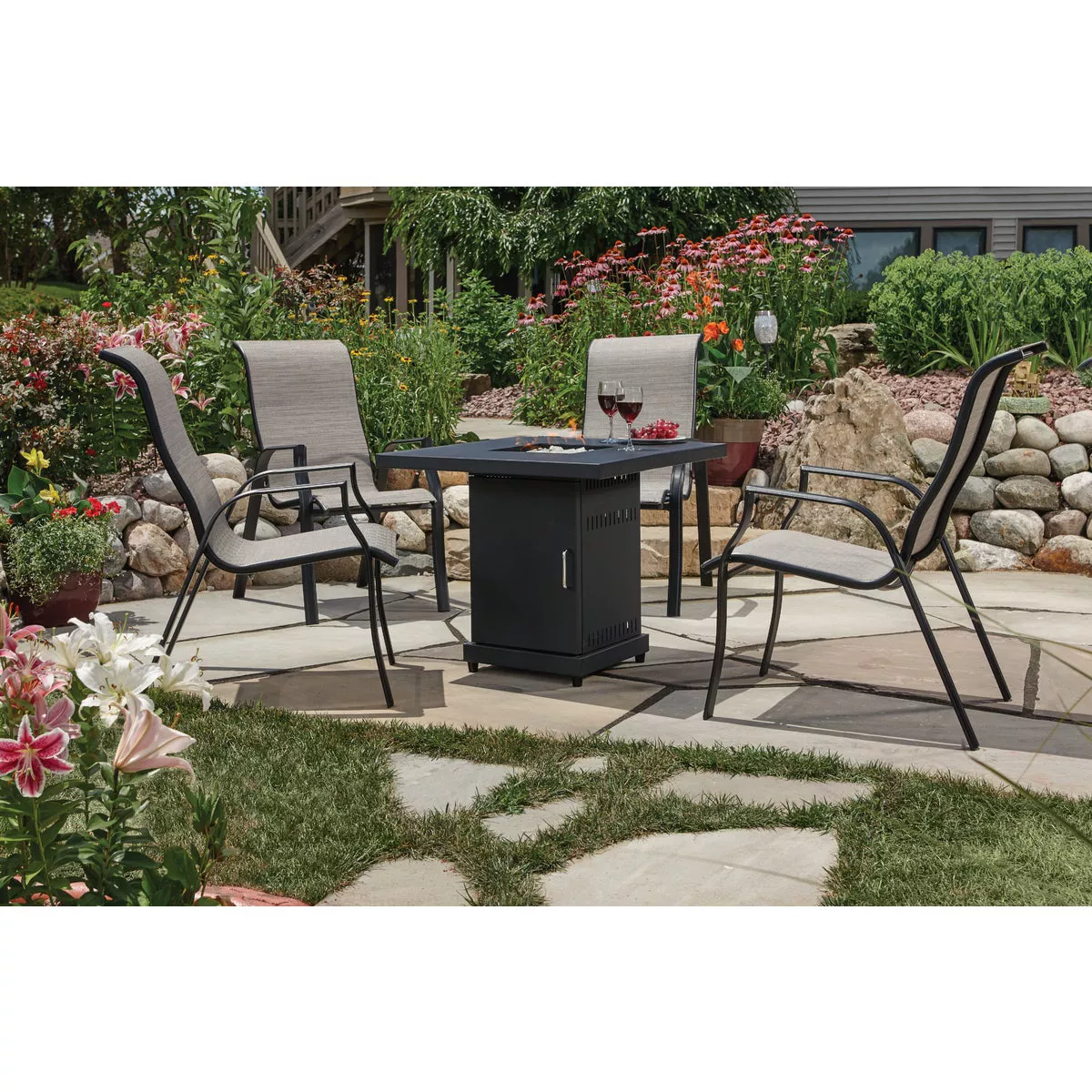 Hiland 30 In. Square Fire Pit - photo 9