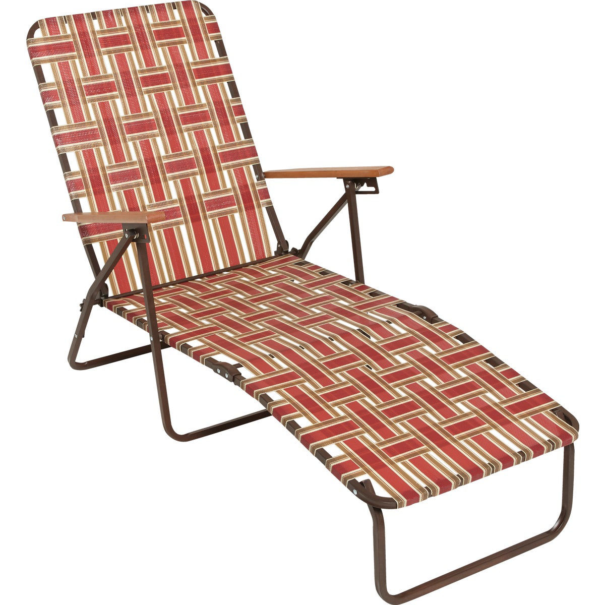 Webbed chaise hot sale lounge