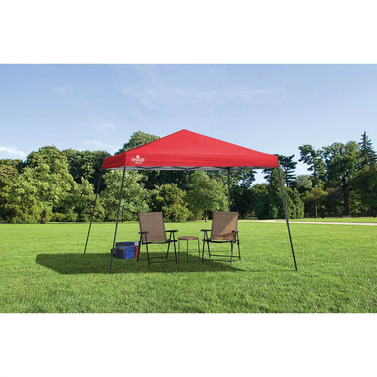 Quik Shade Shade Tech 12 Ft. x 12 Ft. Red Aluminex Fabric Canopy - photo 3