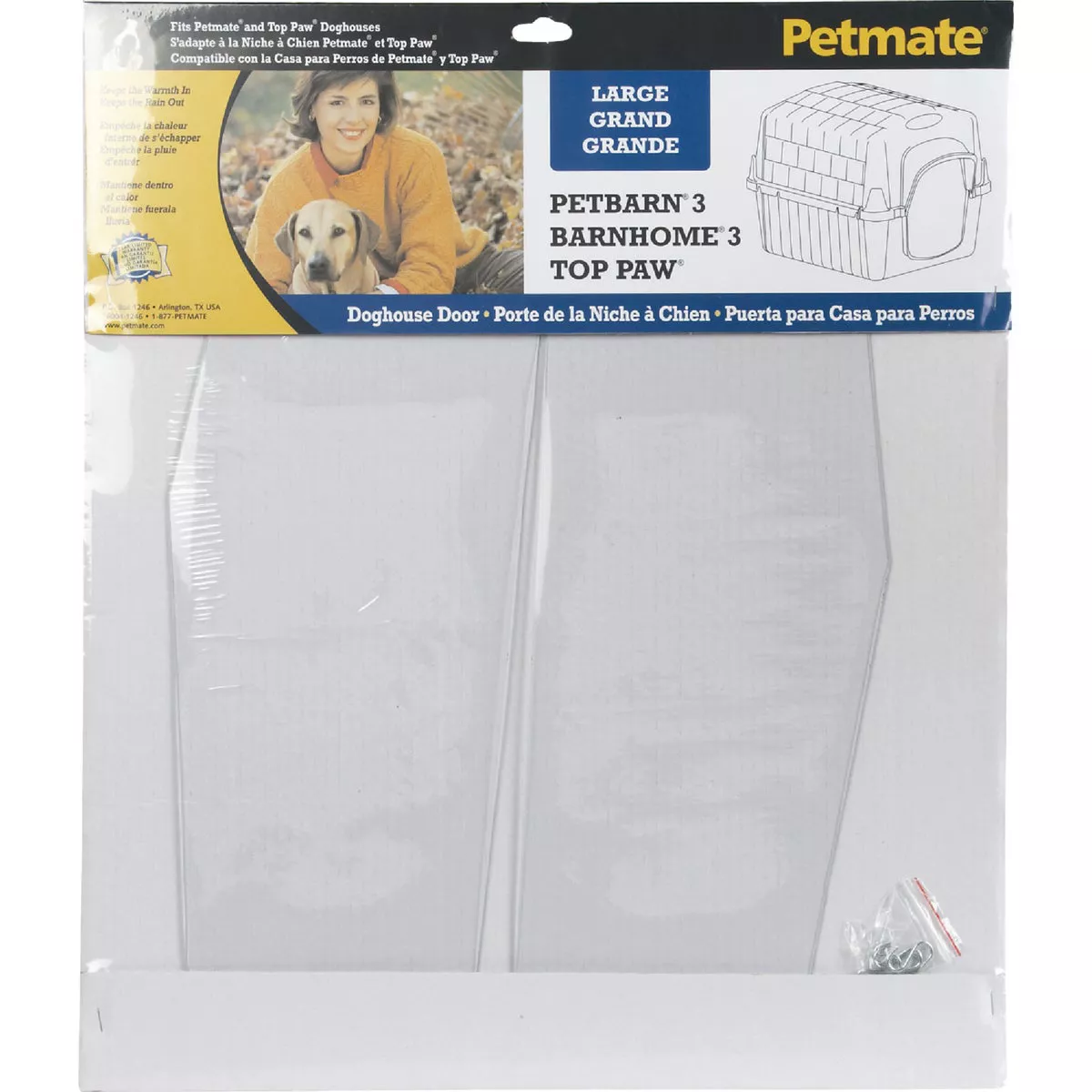 Petmate PetBarn III 14.8 In. W. x 20.8 In. L. Large Dog House Door - photo 2