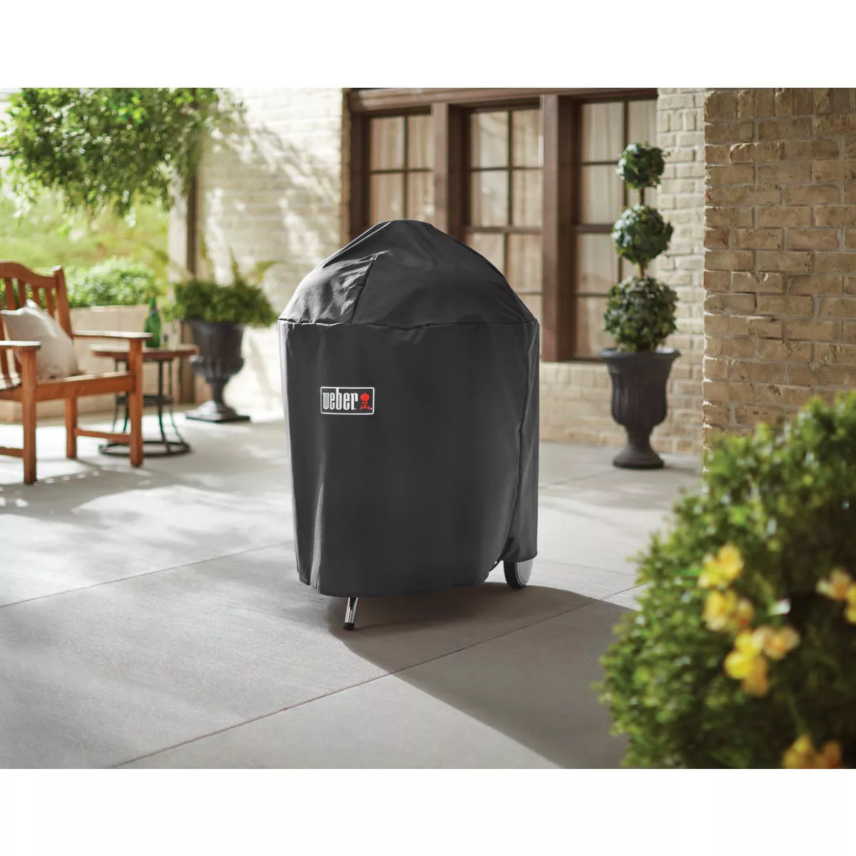 Weber Premium Black 26 In. Kettle Grill Cover - photo 2