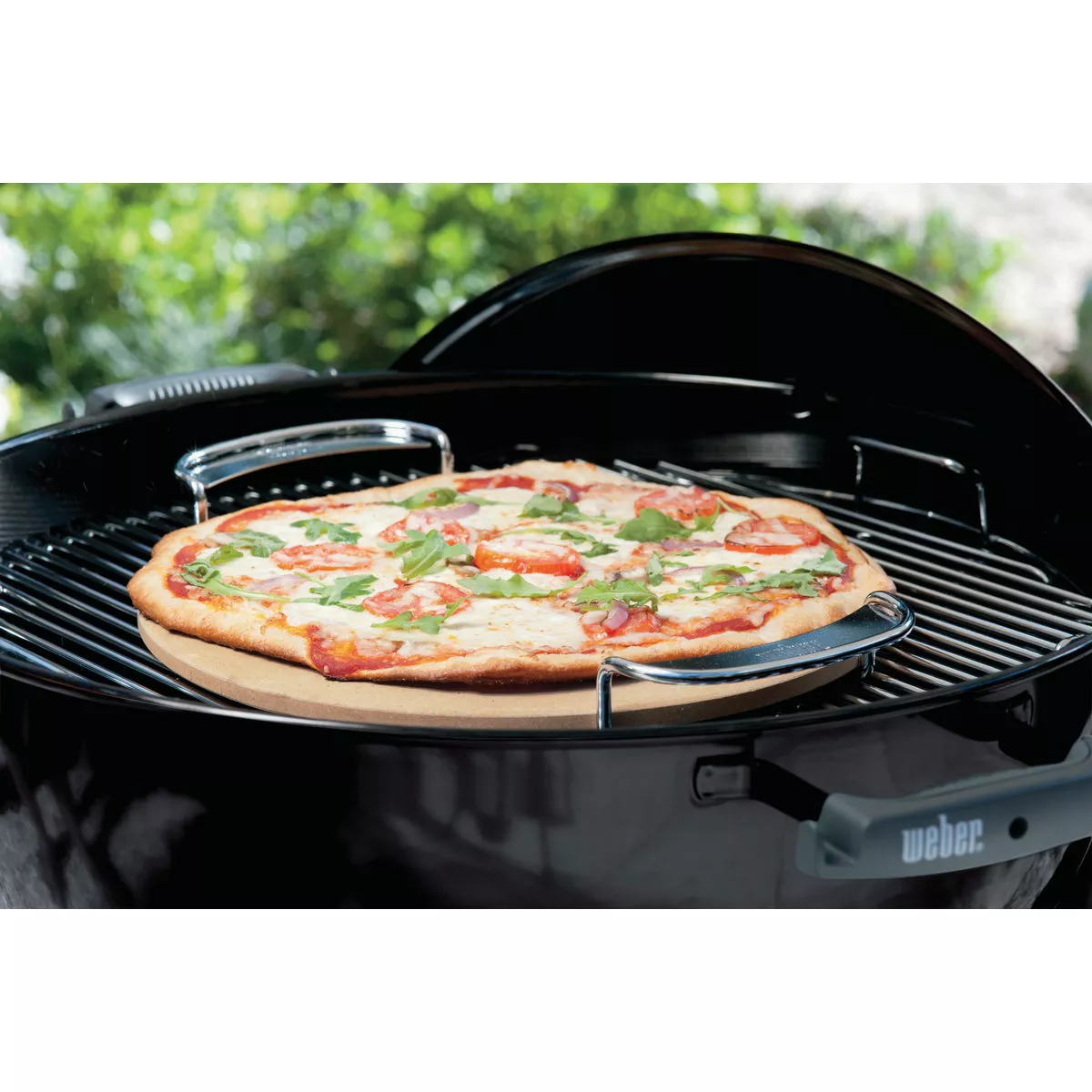 Weber 14 In. Cordierite Stone Gourmet Barbeque System Pizza Grilling Stone - photo 4