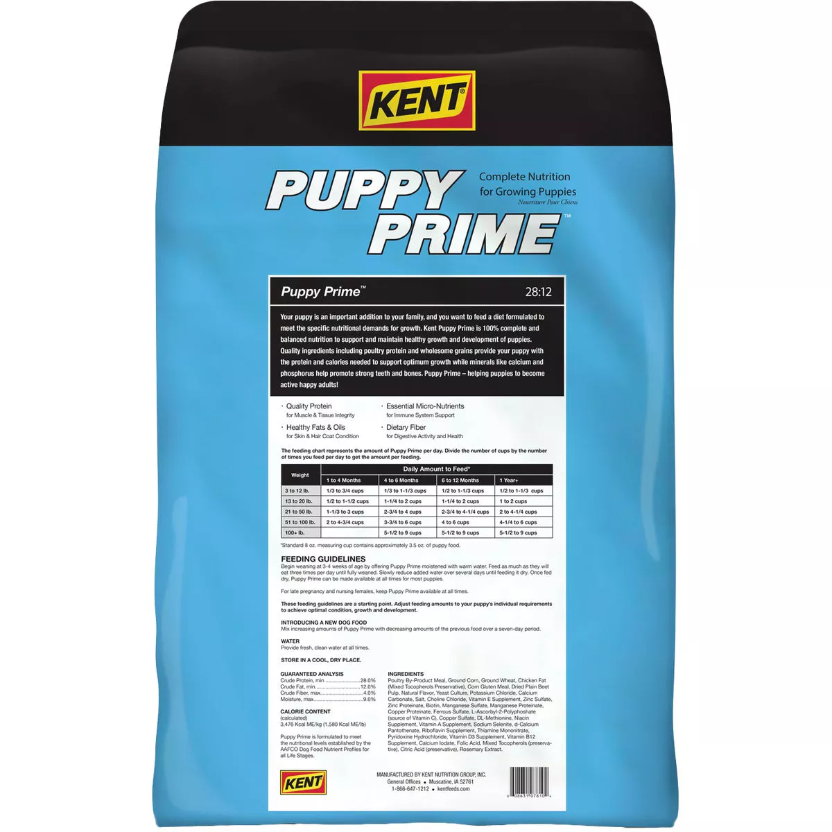 Kent Puppy Prime 20 Lb. Dry Dog Food - photo 2