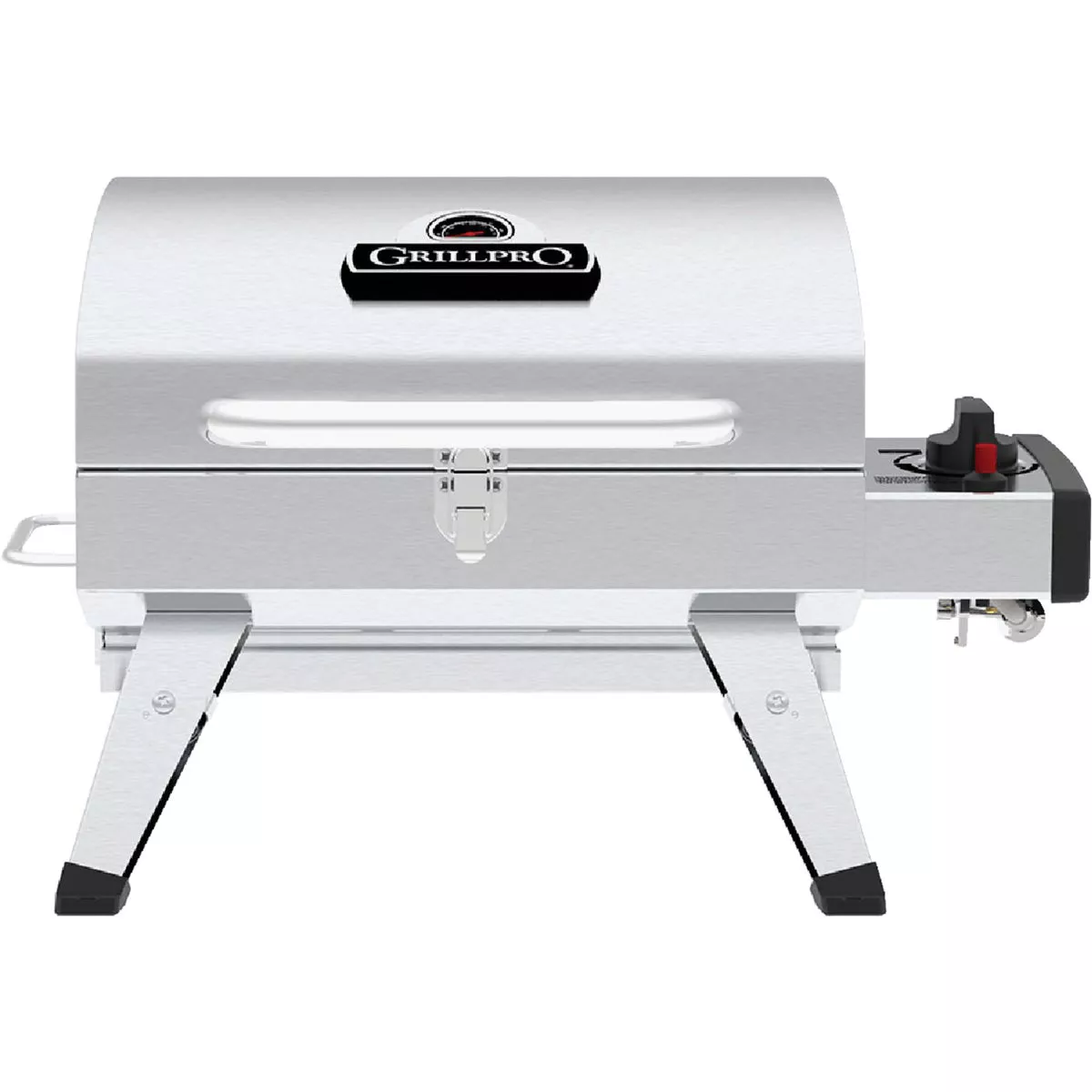 GrillPro Silver 200 Sq. In. Propane Gas Portable Grill
